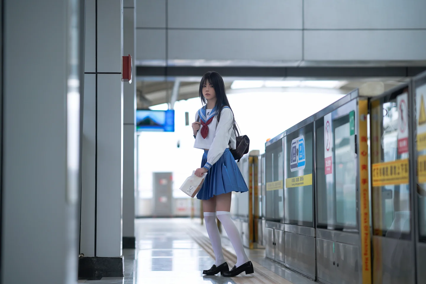 桜桃喵 - 地铁JK [33P-304MB] tg@simisebaisi 【丝足阁】020.webp